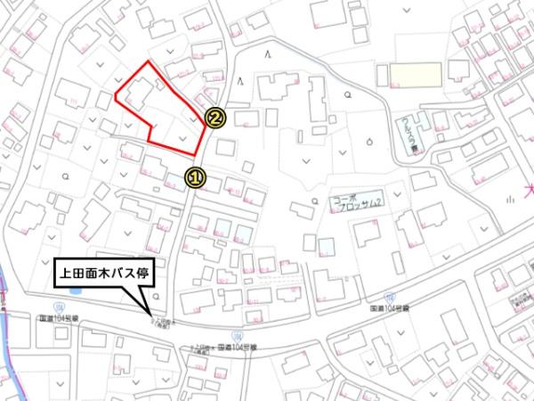 八戸市大字田面木字上田面木の土地