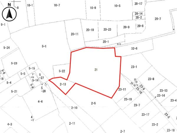 八戸市大字中居林字蓋名池の土地