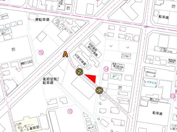 八戸市城下３丁目の土地