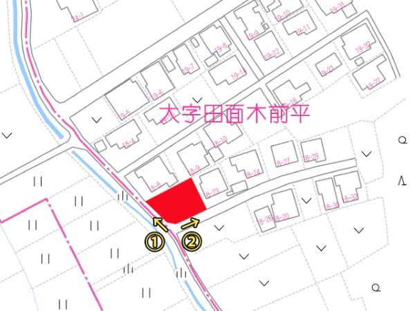 八戸市大字田面木字前平の土地