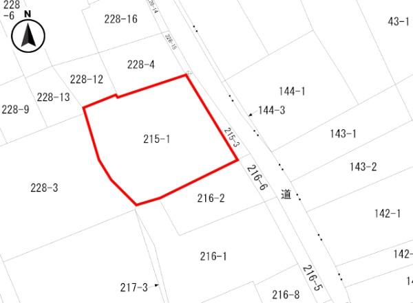 八戸市小中野五丁目　住宅用売土地　3566（K）