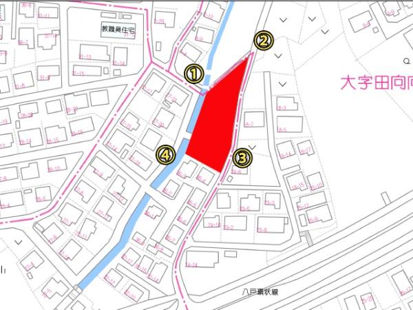 八戸市大字中居林字平の土地