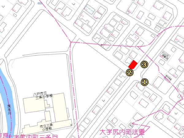 八戸市大字尻内町字内矢沢の土地