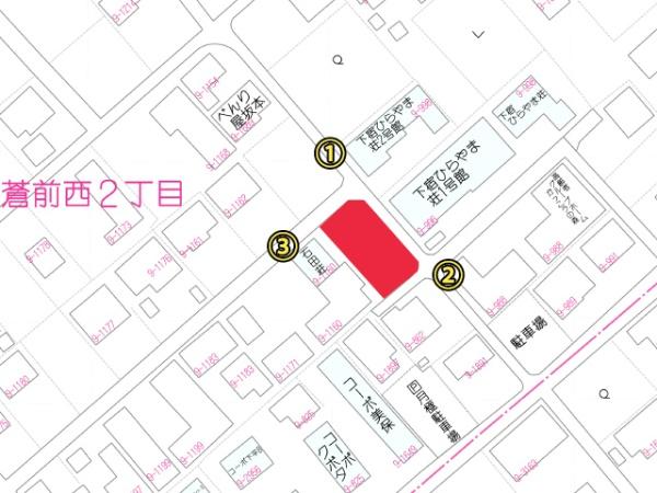 三戸郡階上町蒼前西２丁目の土地