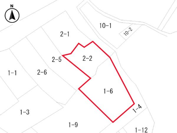 八戸市鮫町林通　住宅用売土地　3590（S）