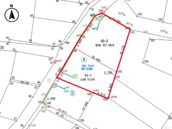 八戸市新井田松山　住宅用売土地　3591（O）