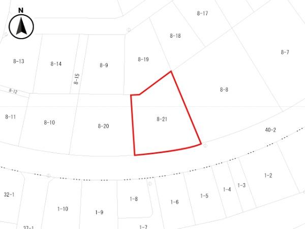 八戸市東白山台二丁目　住宅用売土地　3592（O）