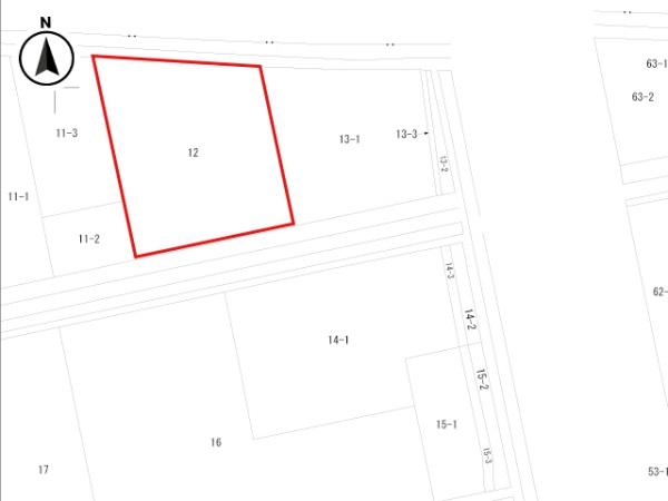 八戸市長苗代前田　住宅用・事業用売土地　3593（A）