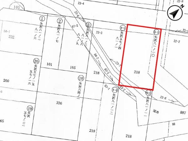 八戸市尻内町矢沢　住宅用売土地　3601（A）