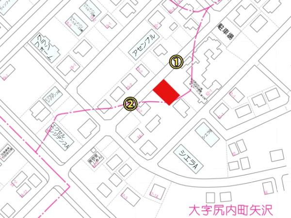 八戸市大字尻内町字矢沢の土地