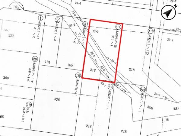 八戸市尻内町矢沢　住宅用売土地　3602（A）