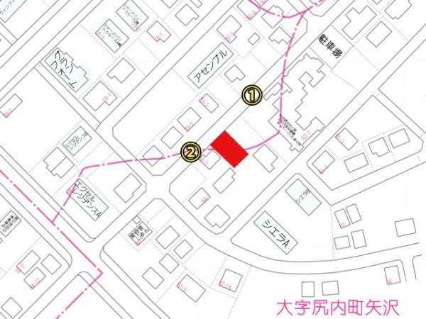 八戸市大字尻内町字矢沢の土地