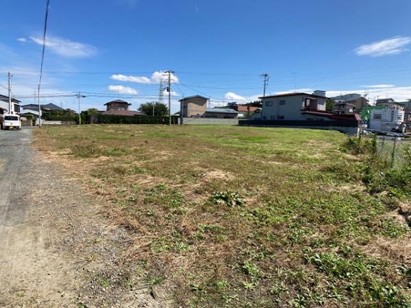 八戸市大字田面木字法霊林の土地(現地土地写真)