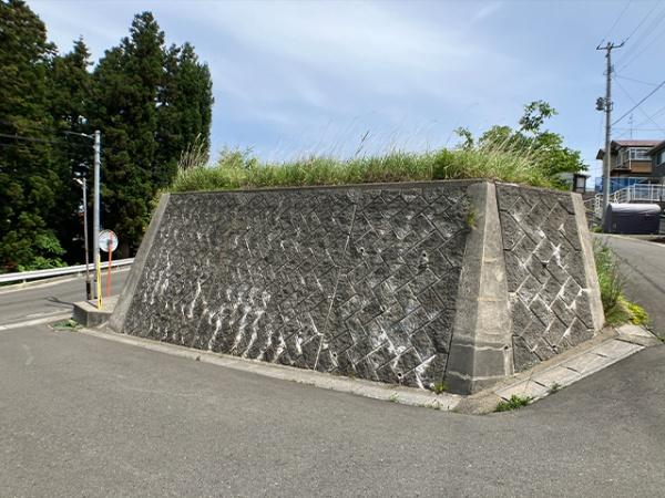 八戸市桜ケ丘2丁目の土地(現地土地写真)