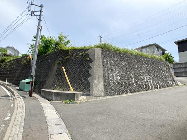 八戸市桜ケ丘2丁目の土地(現地土地写真)