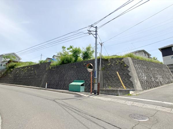 八戸市桜ケ丘2丁目の土地(現地土地写真)