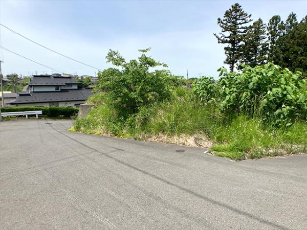 八戸市桜ケ丘2丁目の土地(現地土地写真)