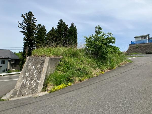 八戸市桜ケ丘2丁目の土地(現地土地写真)