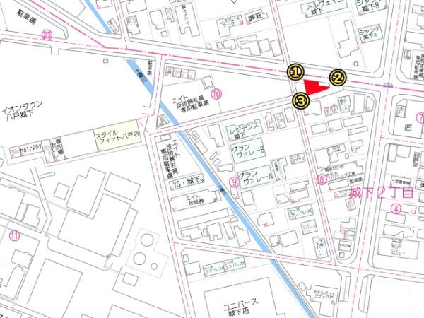 八戸市城下２丁目の土地