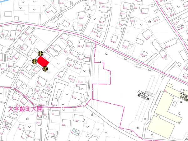 八戸市大字鮫町字綣久保の土地