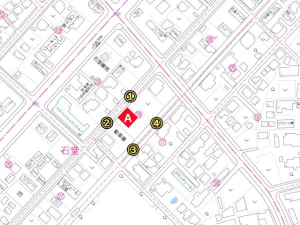八戸市石堂２丁目の土地