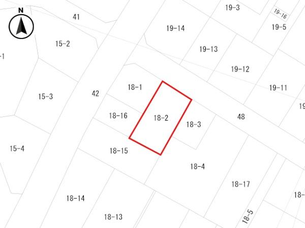 八戸市新湊一丁目　住宅用売土地　3629（A）