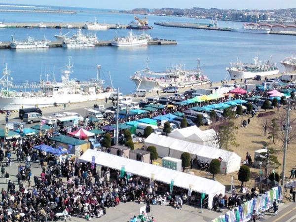 八戸市新湊1丁目の土地(館鼻岸壁朝市)