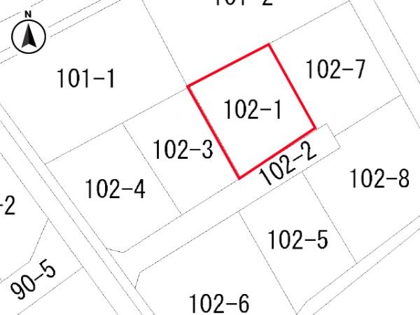 八戸市大字根城字西ノ沢の土地