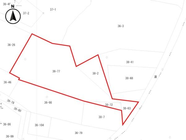 八戸市大字新井田字松山中野場の土地