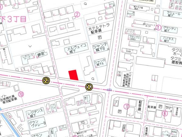 八戸市城下３丁目の土地