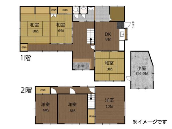 八戸市湊高台五丁目　中古住宅　6280（K）