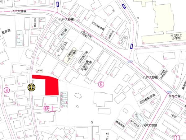 八戸市吹上３丁目の土地