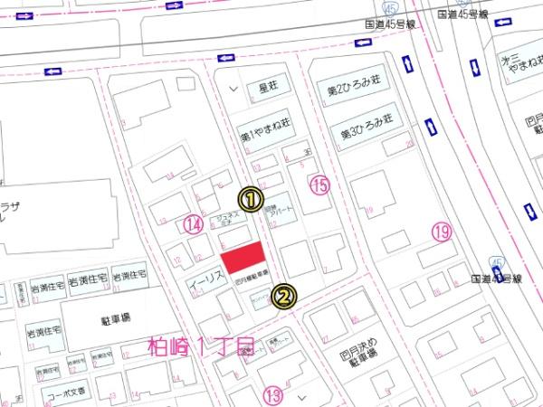 八戸市柏崎１丁目の土地