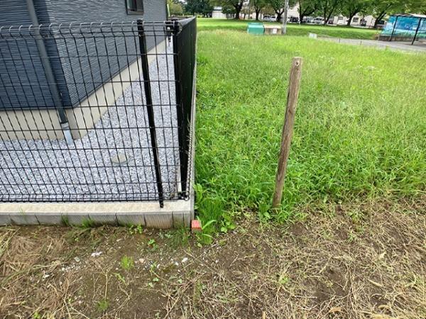 八戸市新井田西3丁目の土地(現地土地写真)