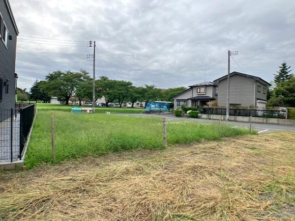八戸市新井田西3丁目の土地(現地土地写真)