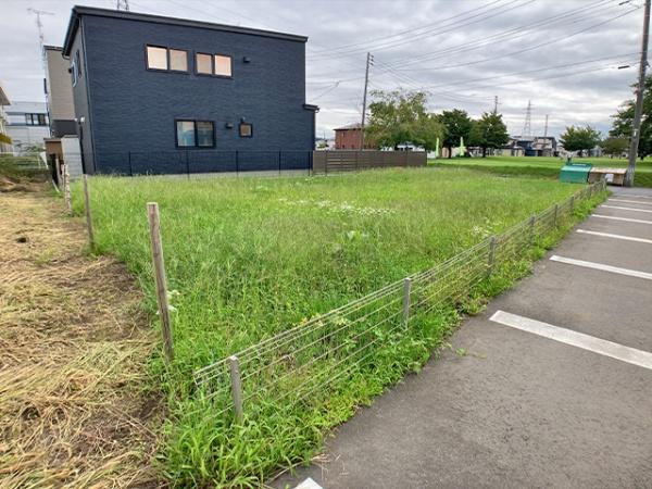 八戸市新井田西3丁目の土地(現地土地写真)