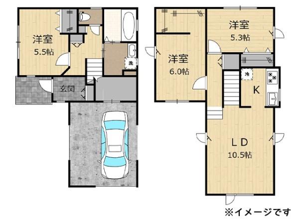 八戸市石堂２丁目の中古一戸建て