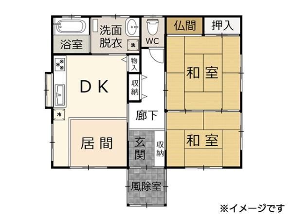 三戸郡階上町大字道仏字横沢山の中古一戸建て