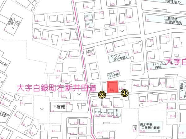 八戸市大字白銀町字堀ノ外の土地