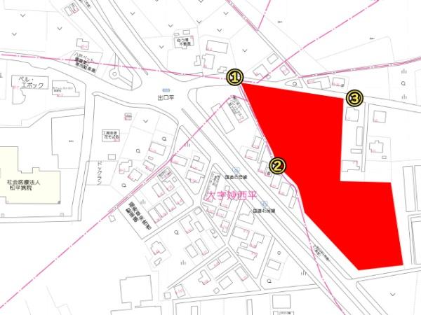 八戸市大字大久保字町畑西ノ平の土地
