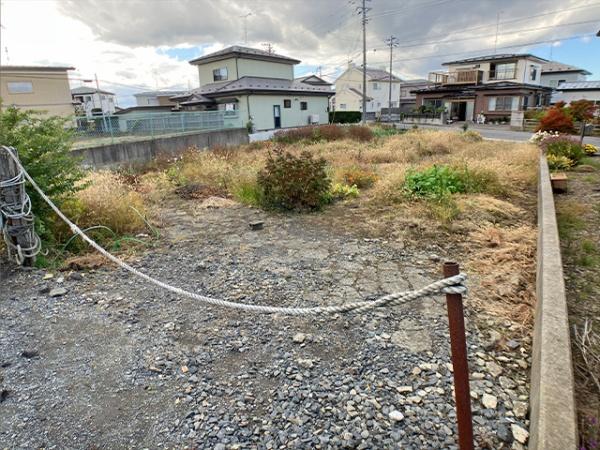 八戸市大字新井田字鷹待場の土地(現地土地写真)