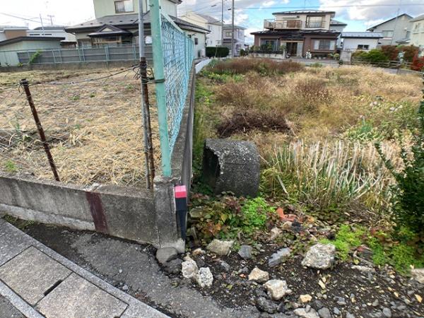 八戸市大字新井田字鷹待場の土地(現地土地写真)