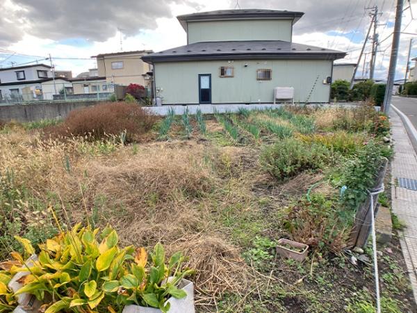八戸市大字新井田字鷹待場の土地(現地土地写真)