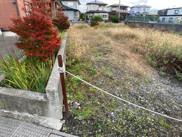 八戸市大字新井田字鷹待場の土地(現地土地写真)