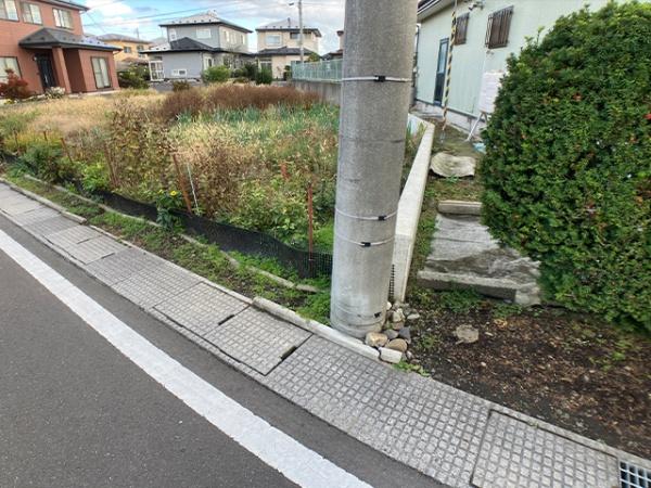 八戸市大字新井田字鷹待場の土地(現地土地写真)