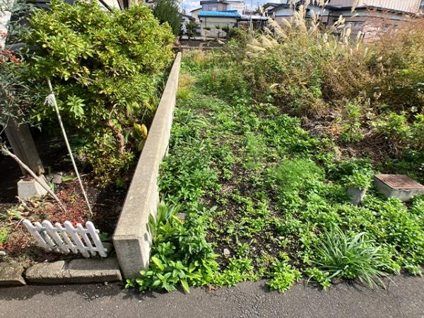 八戸市大字白銀町字堀ノ内の土地(現地土地写真)