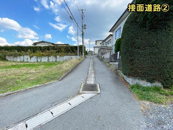 八戸市吹上6丁目の土地(前面道路含む現地写真)