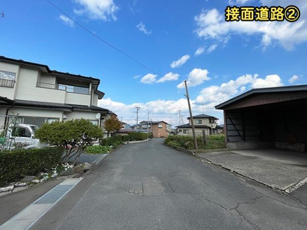 八戸市吹上6丁目の土地(前面道路含む現地写真)