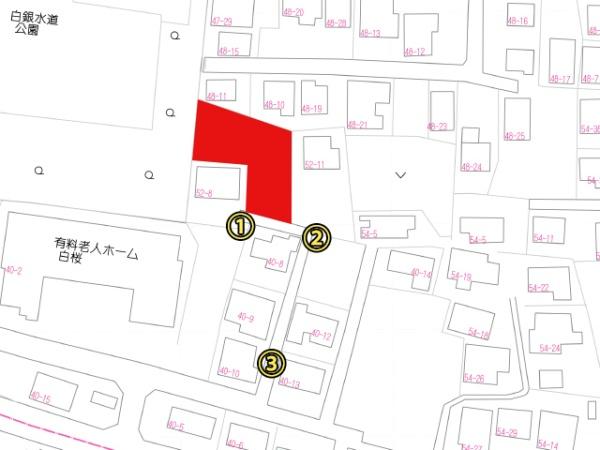 八戸市大字白銀町字雷の土地