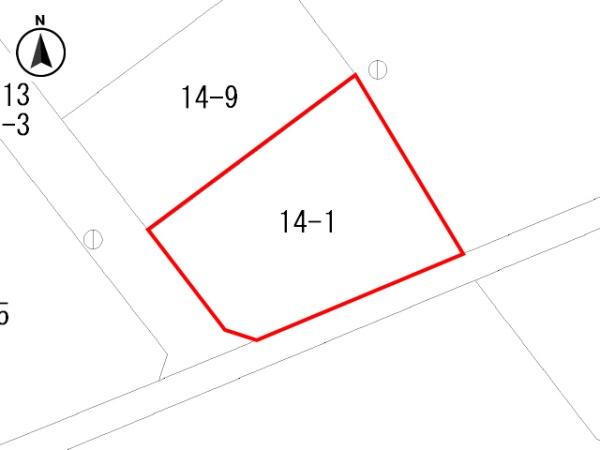 八戸市白銀町栗沢道　住宅用売土地　3686（A）